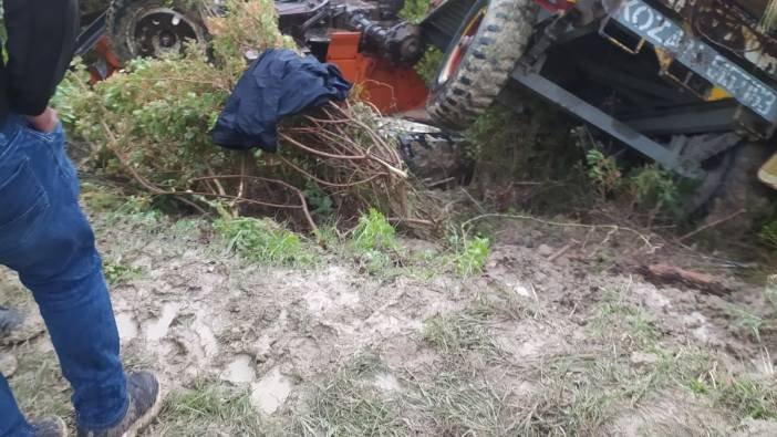 Adana'da kaza! Traktör sürücüsü öldü