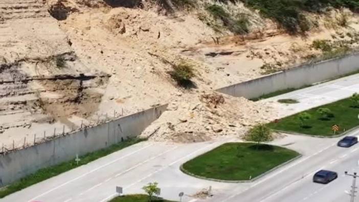 Ordu Ulubey yolu 3 aydır kaldırılmayan heyelan kazaya neden oldu