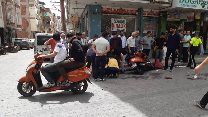 Manisa’da üç motosiklet çarpıştı