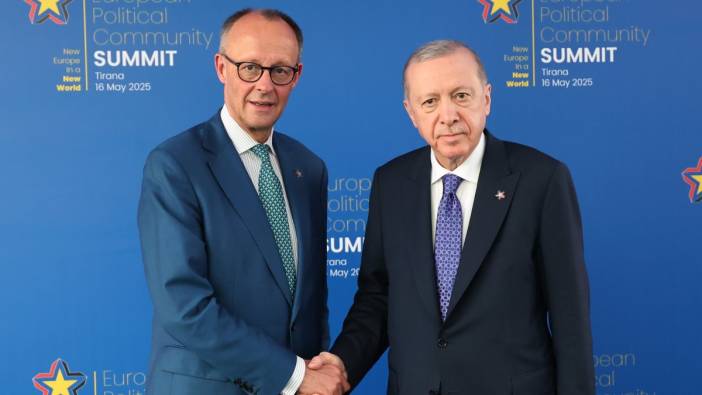 Cumhurbaşkanı Erdoğan, Almanya Başbakanı ile görüştü