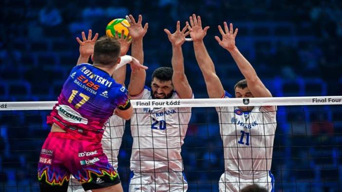Halkbank, CEV Şampiyonlar Ligi'ne yarı finalde veda etti