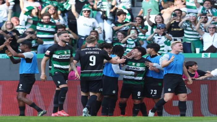 Sporting Lizbon şampiyon oldu! Kerem Aktürkoğlu ile Orkun Kökçü üzüldü