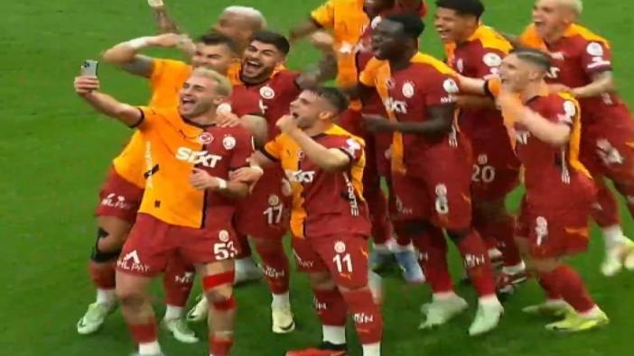 Barış Alper Yılmaz'dan şampiyonluk selfiesi