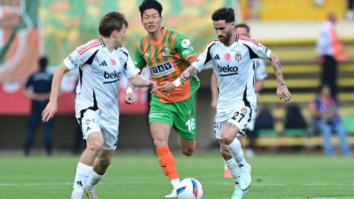 Alanyaspor can havliyle Beşiktaş'ın dünyasını kararttı