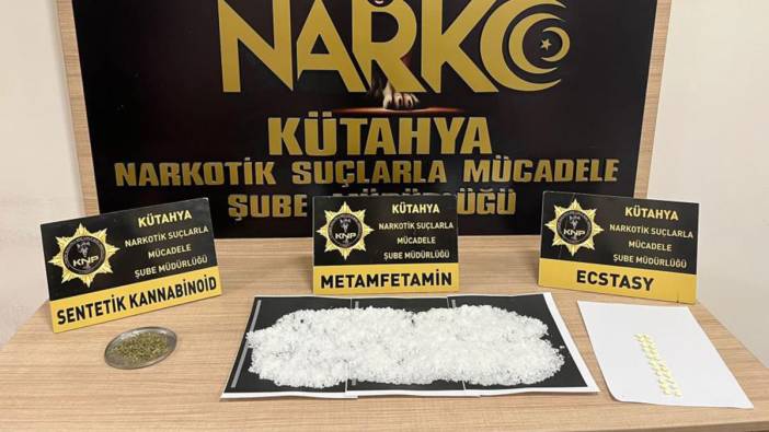 Kütahya'da uyuşturucu operasyonu
