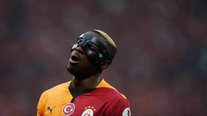 Galatasaray taraftarı Victor Osimhen için gözünü karattı