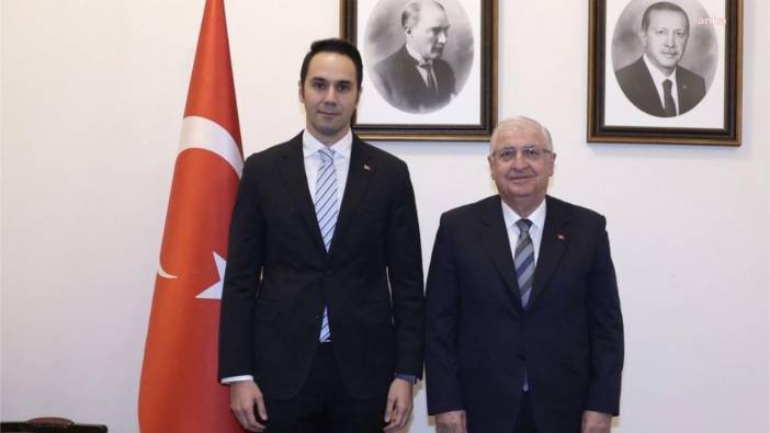 DYP Genel Başkanı'ndan Milli Savunma Bakanı'na ziyaret