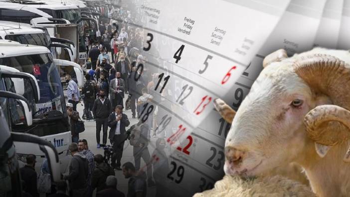 Kurban Bayramı tatilinin kaç gün olacağı belli oldu