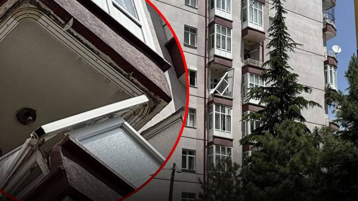 Gaz sıkışması sonucu patlama! Mahalle sakinleri büyük panik yaşadı