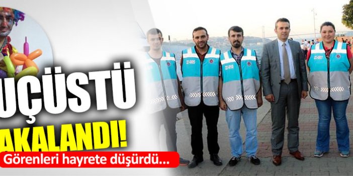 Uyuşturucu satıcısı palyaço suçüstü yakaladı