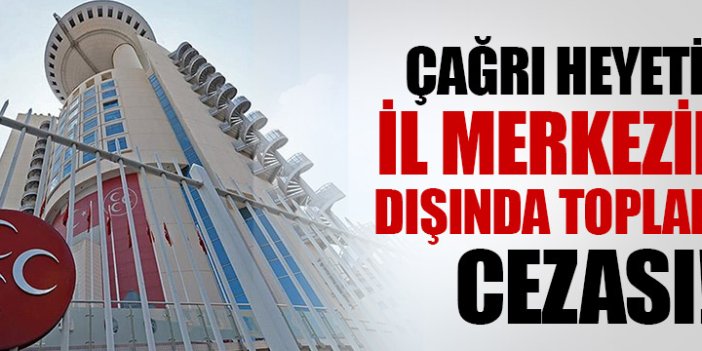 Çağrı heyetine para cezası
