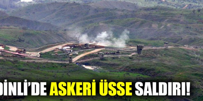 PKK’lılar Hakkari'de askeri üsse saldırdı