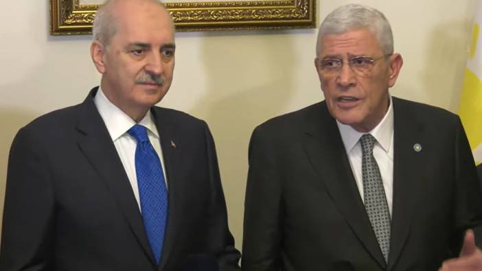 Bahçeli sorusuna Dervişoğlu’ndan şifreli cevap! Numan Kurtulmuş İYİ Parti’yi ziyaret etti…