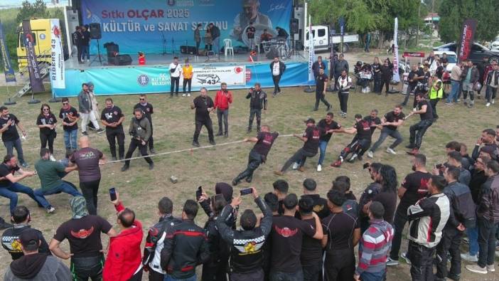 Motosiklet tutkunları etkinlikte buluştu