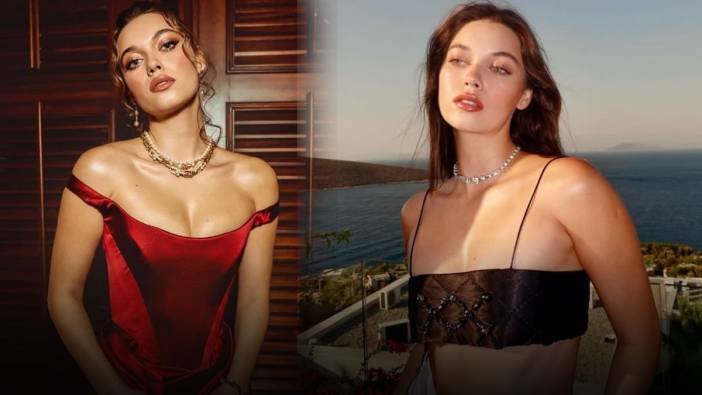 Afra Saraçoğlu'nun tatil pozları nefes kesti!  Sosyal medyayı kasıp kavurdu