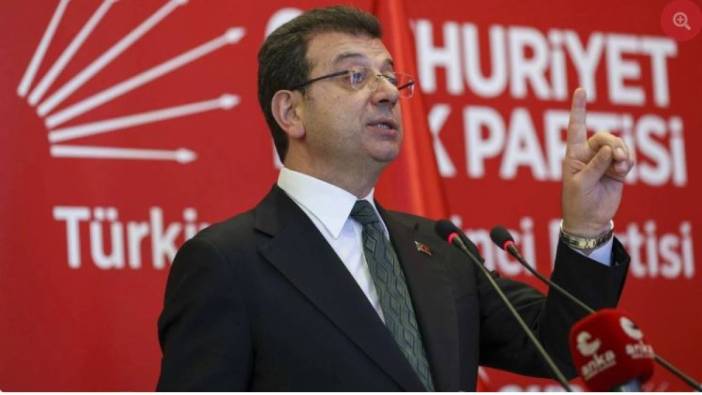 Ekrem İmamoğlu'ndan Adalet Bakanlığı'na flaş başvuru