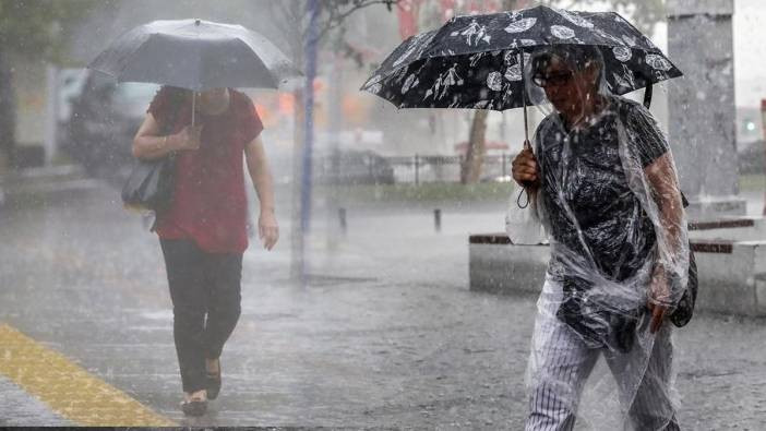 Meteoroloji saat vererek açıkladı: Çok kuvvetli sağanak geliyor (11 Haziran 2025)