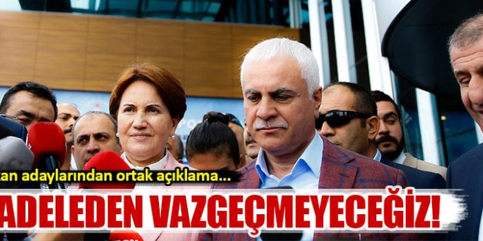 MHP Genel Başkan ortak basın açıklaması