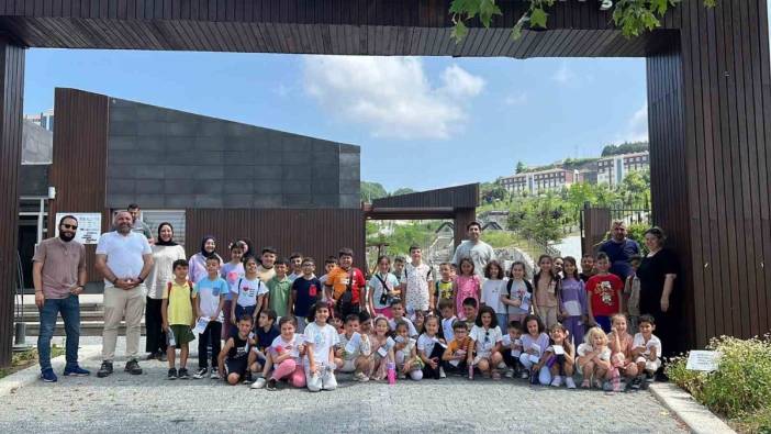 İlkokul öğrencileri doğayla buluştu