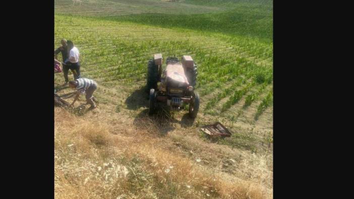 Selendi’de traktör devrildi: 1 ölü