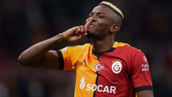 Osimhen'den Galatasaray'a mesaj var