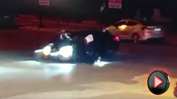 Takla atıp otomobilin üzerine düştü! Düzce'de feci kaza sonrası yere yığıldı: Görüntüler tüyler ürpertici