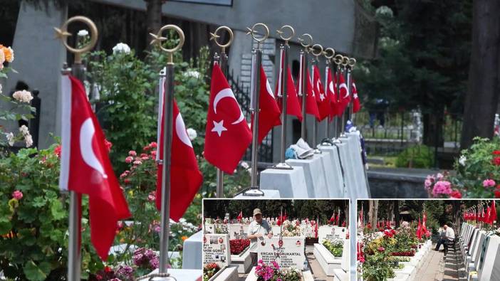 Babalar Günü’nde şehitlikte hüzün! “Oğlum gelemedi, ben geldim”