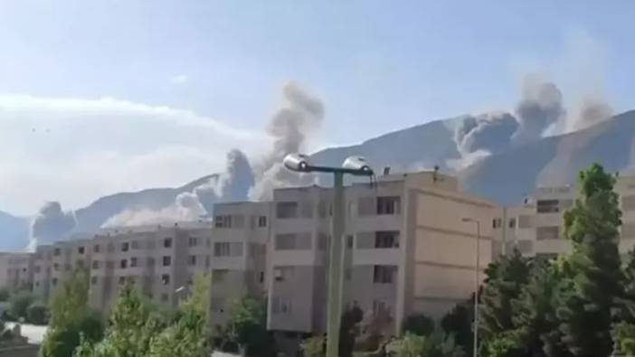 İsrail İran'ın kalbini vuruyor! Tahran'da büyük patlamalar
