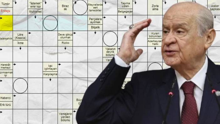 Bahçeli’nin açıklamalarını çengel bulmacaya benzetti: Asıl mesajını detaylar arasına gizler