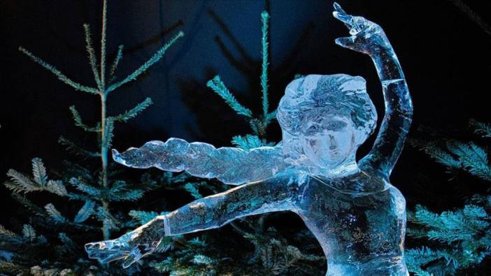 Soğuk sanatın sıcak hikayesi! Buzun dansından görsel şölen