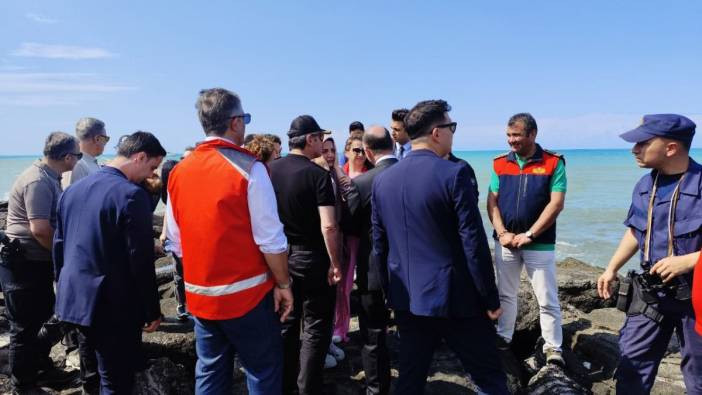 Serinlemek için girdikleri deniz baba ve oğluna mezar oldu!