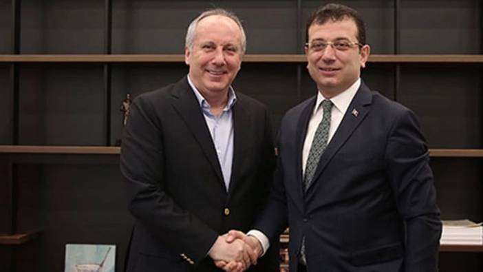 Muharrem İnce, İmamoğlu'nun mektubunu paylaşarak resmen duyurdu