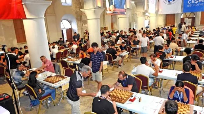 11. Çeşme Uluslararası Açık Satranç Turnuvası başladı