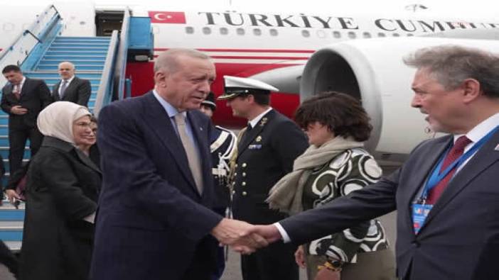 Cumhurbaşkanı Erdoğan Hollanda'da