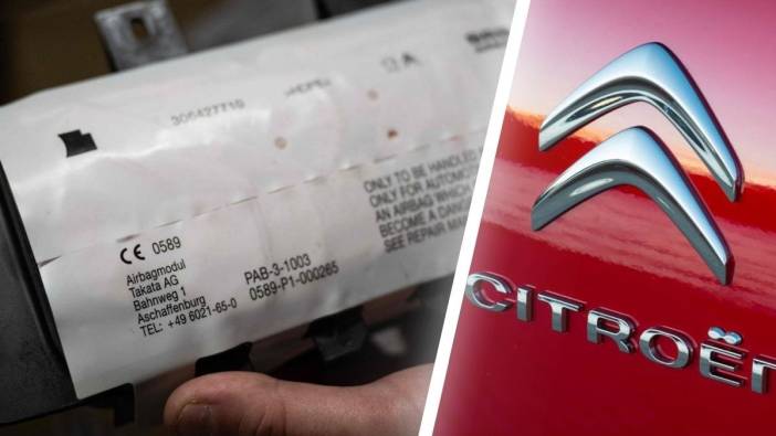 Citroën'de airbag krizi: Binlerce araç trafikten çekildi