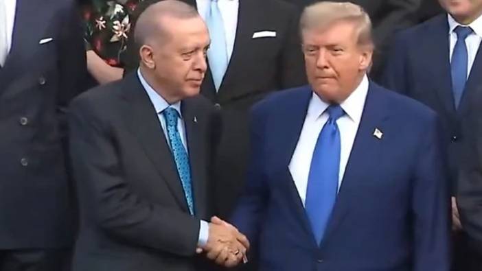 NATO Zirvesi'nde Erdoğan ve Trump'tan ilk temas!
