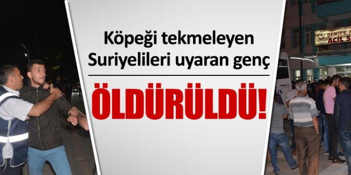 Suriyeliler Türk gencini öldürdü!