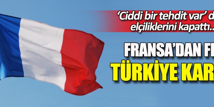Fransa'dan İstanbul'daki kutlamaya iptal!