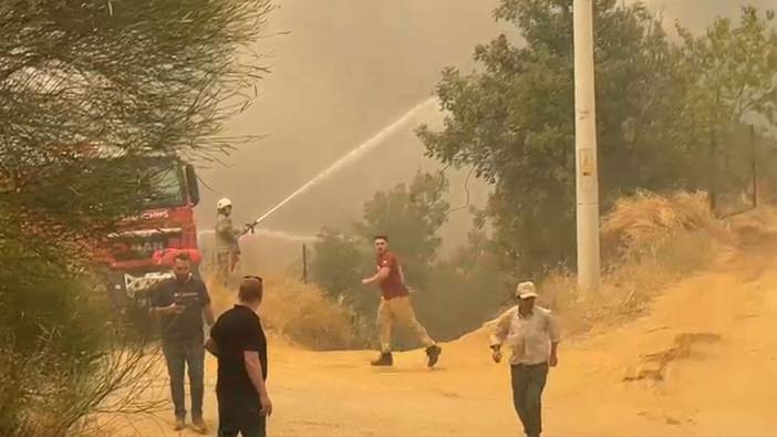 İzmir’deki yangınların nedeni resmen açıklandı: Havadan ve karadan müdahale sürüyor