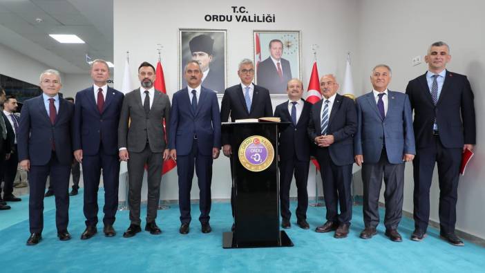 Sağlık Bakanı Prof. Dr. Kemal Memişoğlu Ordu'da