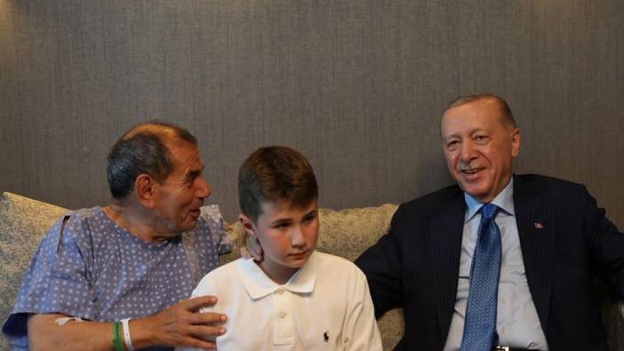 Erdoğan'dan Özbek'e hastane ziyareti