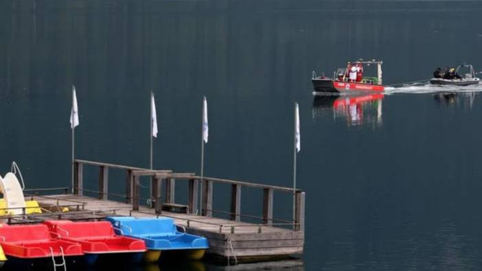Göle düşen oğlu için canından geçti: Arama kurtarma çalışmaları sürüyor