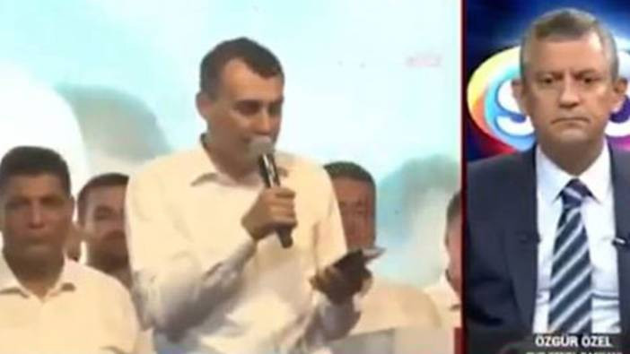 Tutuklama kararını canlı yayında öğrendi. Özgür Özel'in tepkisi olay oldu