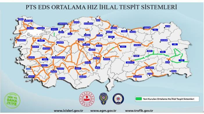 Bu illerde oturanlar dikkat! EGM ortalama hız denetimlerine başlayacak