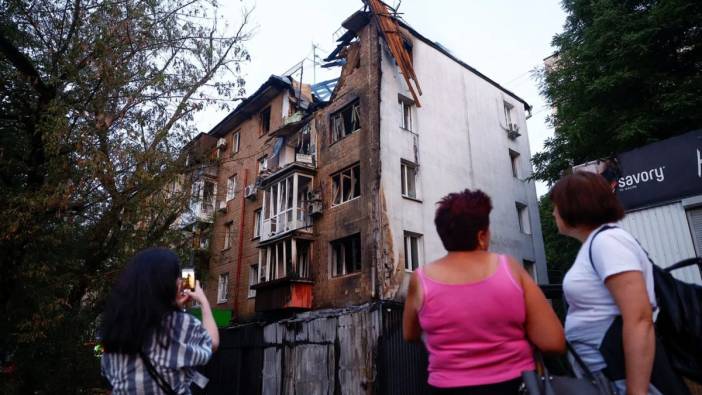 Kiev kâbus uyandı: Rusya drone ve füzelerle saldırdı