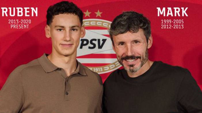 Mark van Bommel'in oğlu Ruben PSV'de