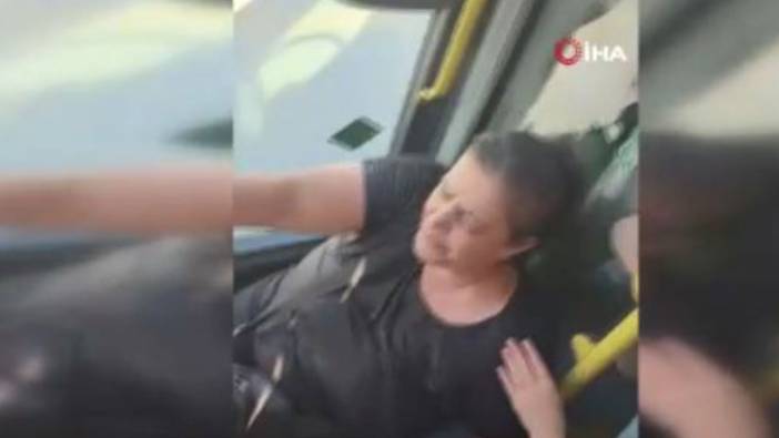 Kliması bozulan otobüste baygınlık geçirdi