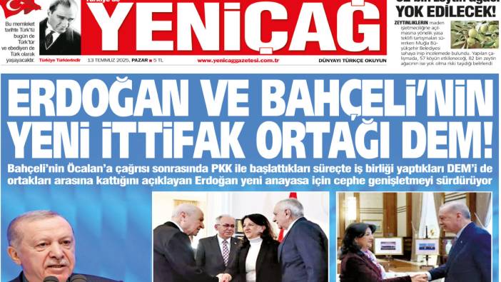 Erdoğan ve Bahçeli'nin yeni ittifak ortağı DEM