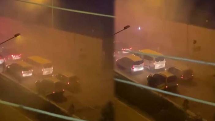 Konvoydan defalarca havaya ateş açtılar! Polis şüphelilerin kimliğini tespit etti