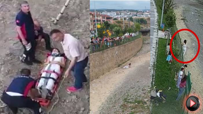 Kedi kurtarma operasyonu derede bitti